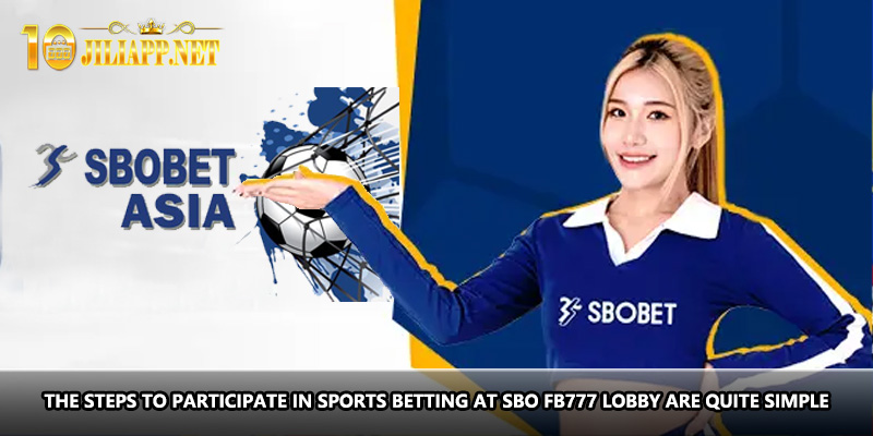 The steps to participate in sports betting at SBO Sports lobby are quite simple