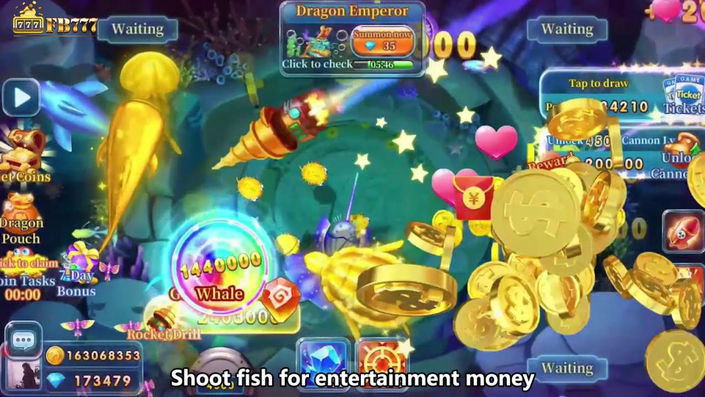 Shoot fish for entertainment money