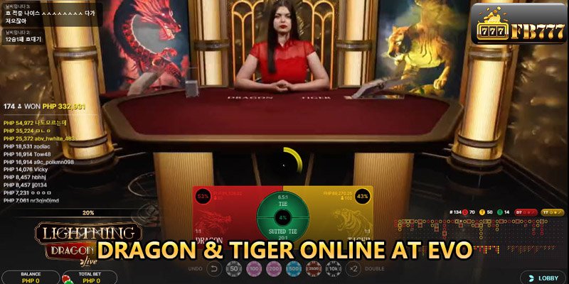Gragon & tiger online at evo